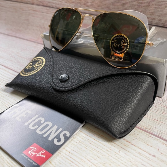 Ray Ban Aviators 3025 Classic G-15 - Picture 3 of 8